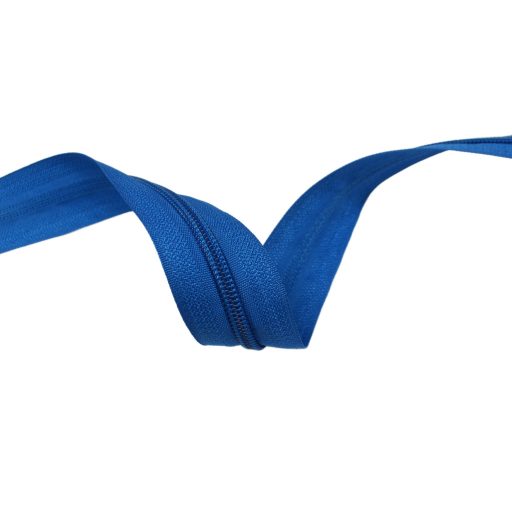 Blue Plastic Spiral Zipper, RT10