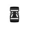 Plastic Quick Release Strap Buckle, 25 mm