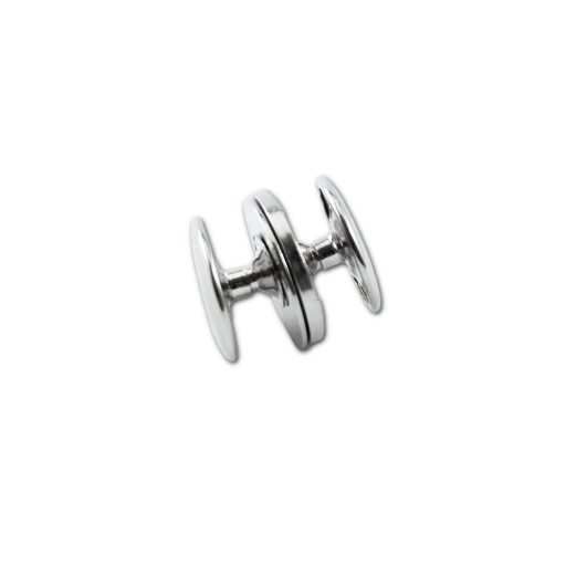 Flat Magnetic Lock With Rivet 18 mm, Nickel