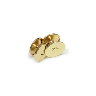 Flat Magnetic Lock With Rivet 18 mm, Gold