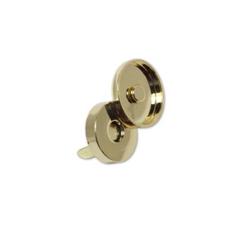 Magnetic Lock Rimmed, Gold 18 mm