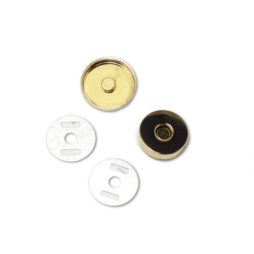 Magnetic Lock Rimmed, Gold 18 mm
