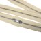 Metal Zipper, T5, Nickel, Light Beige