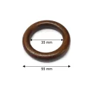 Natural Wooden Ring -35 mm