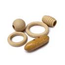 Natural Wooden Bead -35 mm