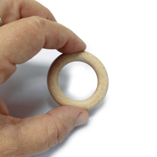 Brown Wooden Ring -25 mm