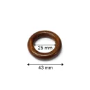 Natural Wooden Ring -25 mm