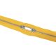 Metal Zipper, T5, Nickel, yellow