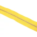 Metal Zipper, T5, Gold coloured, Sun Yellow