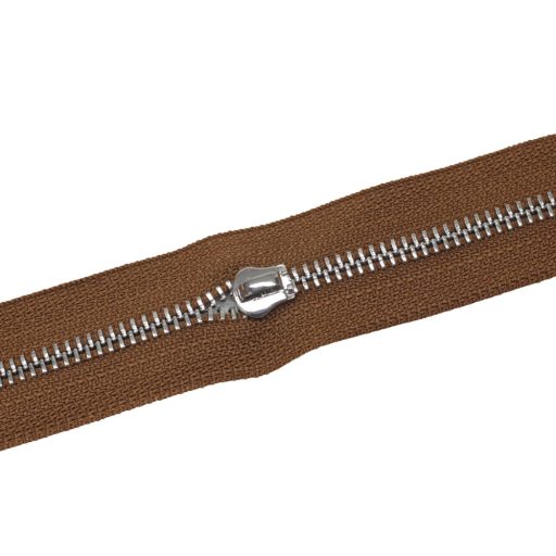 Metal Zipper, T5, Nickel, Dark Blue