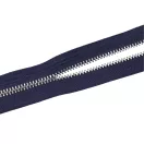 Metal Zipper, T5, Nickel, Dark Blue
