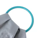 Plastic Circle Handbag Handle, Turquoise