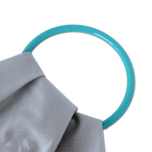 Plastic Circle Handbag Handle, Turquoise