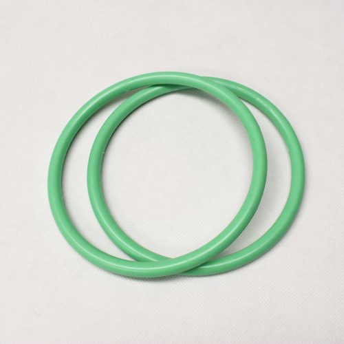 Plastic Circle Handbag Handle, Green