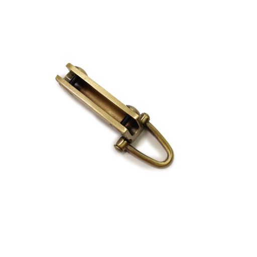 D-ring Handbag Strap Holder, Antique, 15 mm X 40 mm