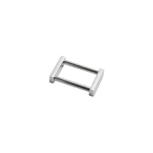 Angular Handbag Strap Holder, 20 mm, Nickel