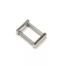 Angular Handbag Strap Holder, 20 mm, Nickel