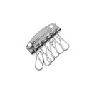 Key holder, for 6 Keys, Nickel