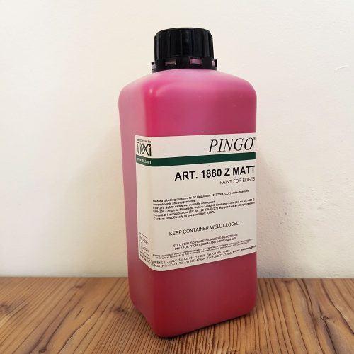 PINGO 1880Leather Edge Paint 1 liter, matt Red