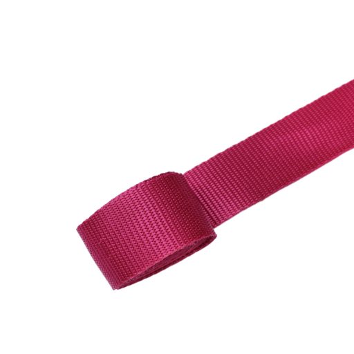Fuxia 30mm wide polypropylene webbing