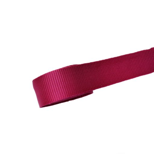 Fuxia 30mm wide polypropylene webbing