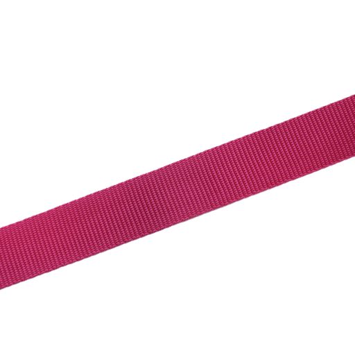 Fuxia 30mm wide polypropylene webbing