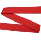 Red 30mm wide polypropylene webbing