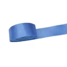 Sky blue 30mm wide polypropylene webbing