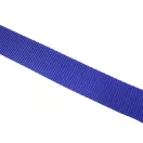 Royal blue 30mm wide polypropylene webbing