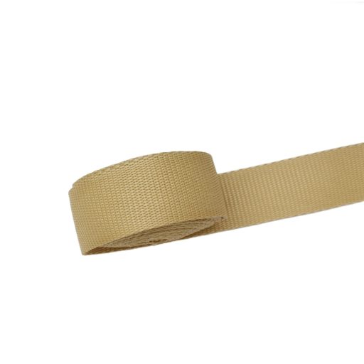 Polypropylene Strap, Dark Beige, 30 mm