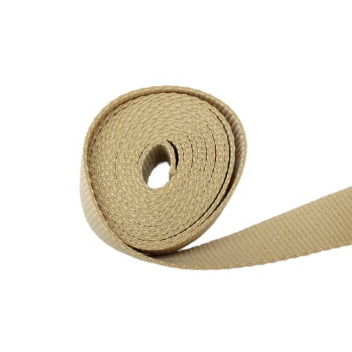 Polypropylene Strap, Dark Beige, 30 mm