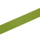 Green 30mm wide polypropylene webbing