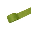 Green 30mm wide polypropylene webbing