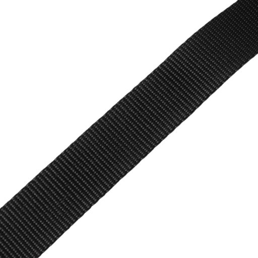 Polypropylene Strap, Black, 30 mm