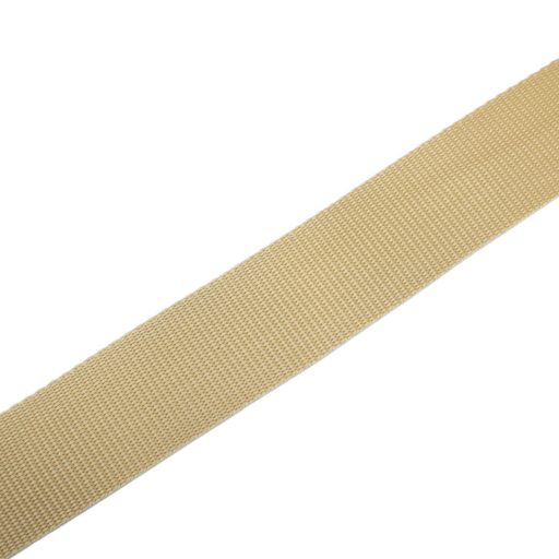 Polipropilen Webbing, Champagne, 4 cm