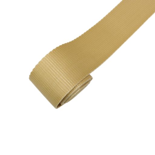Polipropilen Webbing, Champagne, 4 cm