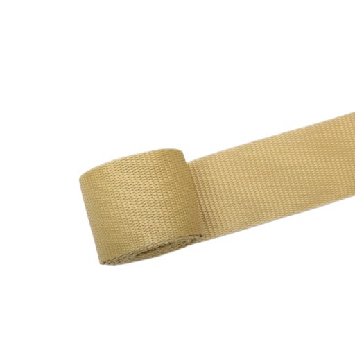 Polipropilen Webbing, Champagne, 4 cm