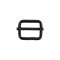 Iron  Slider, Black, 20x15x3 mm