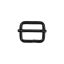 Iron  Slider, Black, 20x15x3 mm