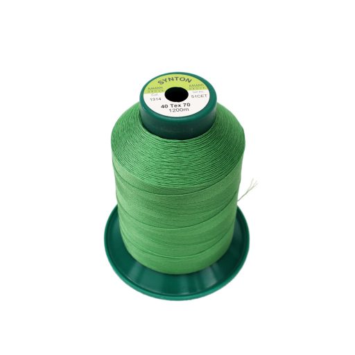 Thread For Leather Sewing, Green, 40