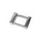 Angular Handbag Strap Holder, 20 mm, Nickel