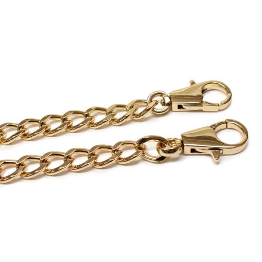 Round-ended carabiner, gold