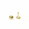 Dome Head Rivet, 9 mm, Gold Coloured