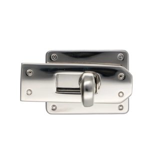 Turn Lock – 3-piece nickel