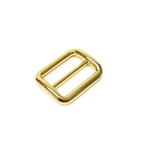 Zinc Alloy fix Tri-Glide Slide, 30mm, Gold