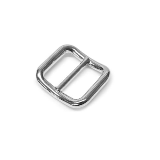 Zinc Alloy fix Tri-Glide Slide, 20 mm, Nickel