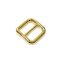 Zinc Alloy fix Tri-Glide Slide, 20 mm, Gold