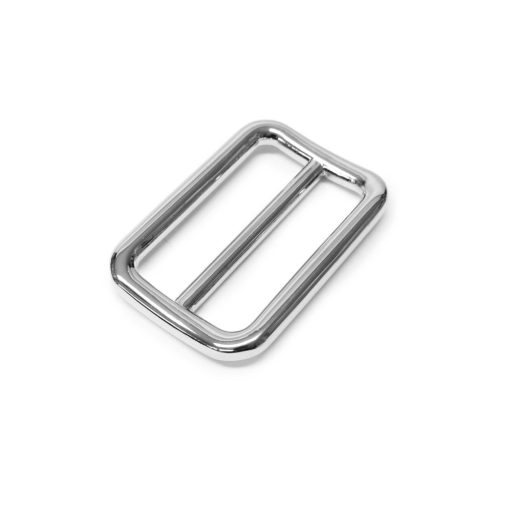 Zinc Alloy fix Tri-Glide Slide, 40x22x4mm, Nickel