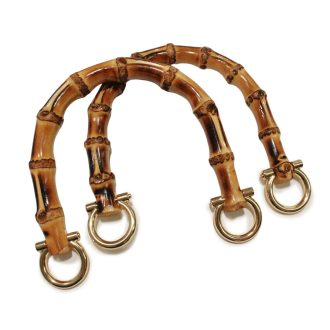 Bamboo Handbag Handle, Round