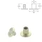 Chicago Screw 10x6 mm, Nickel